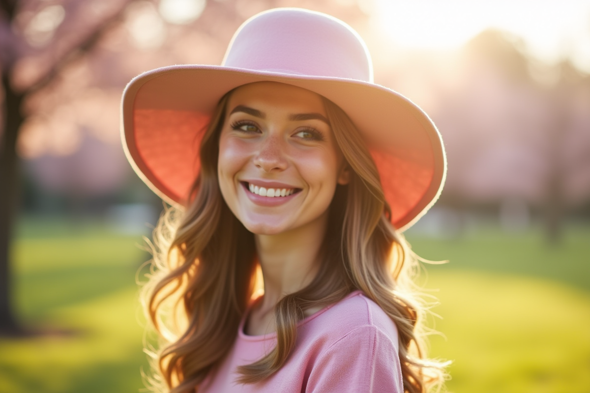 Choix de couleur de chapeau idéal pour les peaux pâles