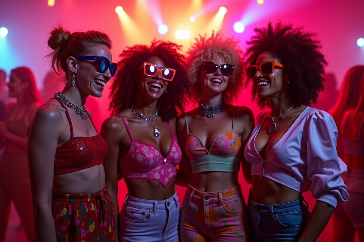 Tenues de soirée années 80-90 : astuces pour un look rétro réussi