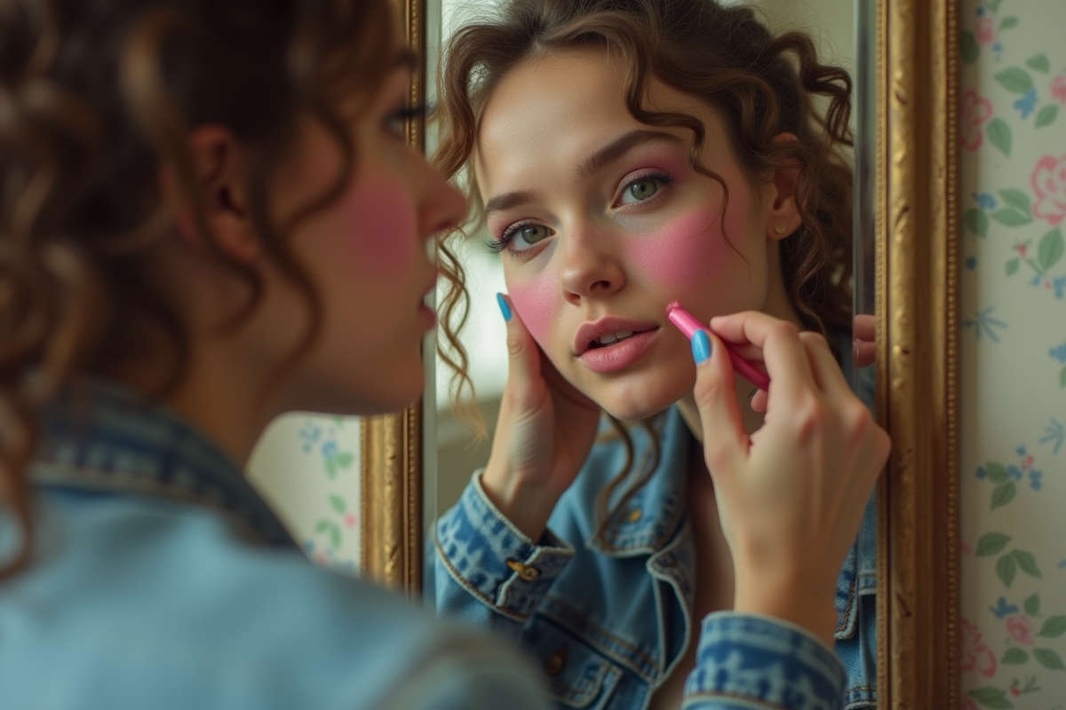 L’usage du blush dans les années 90 et son impact sur les tendances beauté actuelles