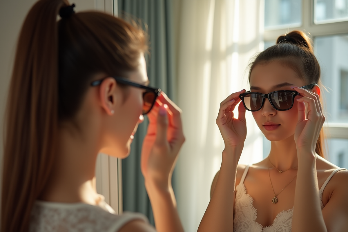 Déterminer la taille de ses lunettes de soleil : astuces et méthodes
